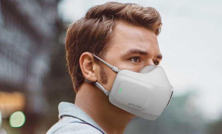 LG dévoile son masque "PuriCare Wearable Air Purifier" avec purificateur d'air intégré