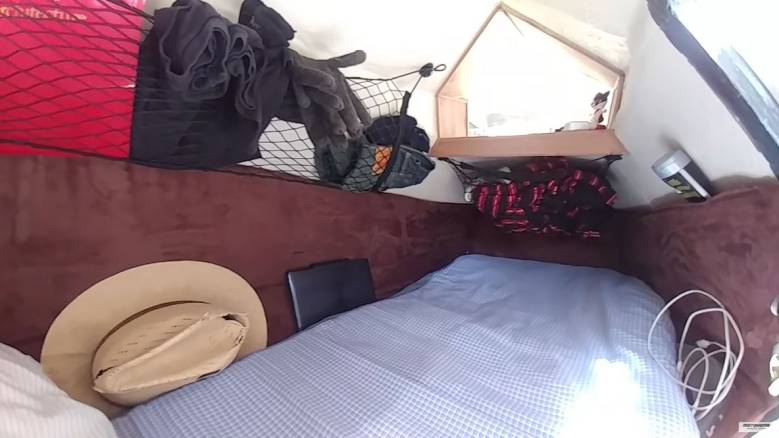 MotoHome : un étudiant américain transforme sa moto en mini camping car