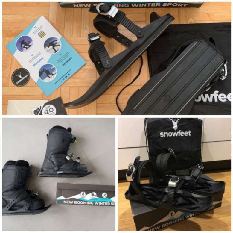 Sports d'hiver : les patins Snowfeet débarquent enfin en France !