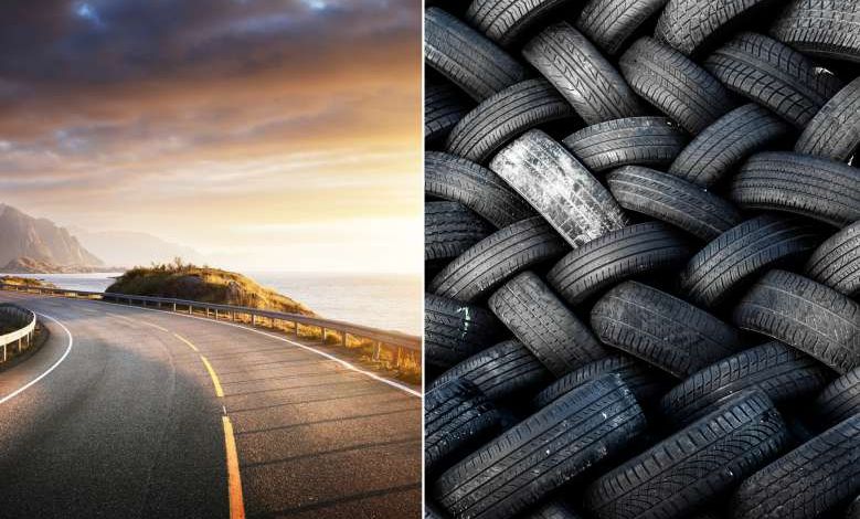 Environnement : bientôt des routes fabriquées à base de pneus recyclés ?