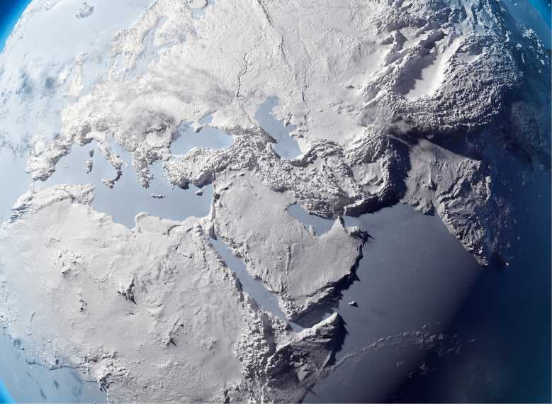 Des scientifiques ont calculé la température moyenne de la période glaciaire sur Terre (spoiler : Il faisait très froid)