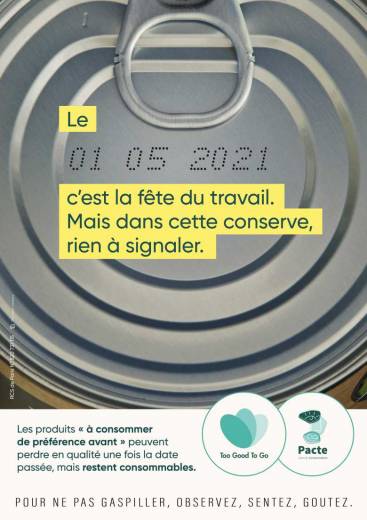 Too Good Too Go lance un pacte national pour sensibiliser consommateurs et industriels aux dates de consommation !