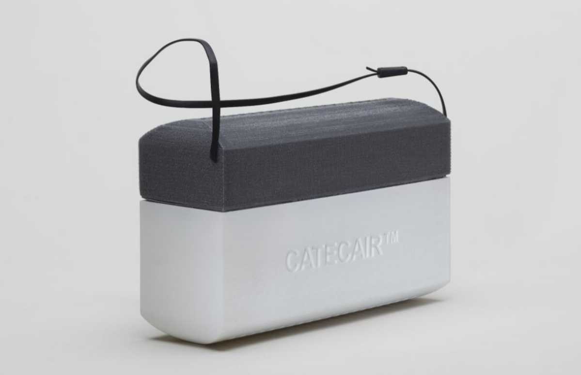 Catecair 101, un boitier portable pour dépolluer l’air qu’on respire