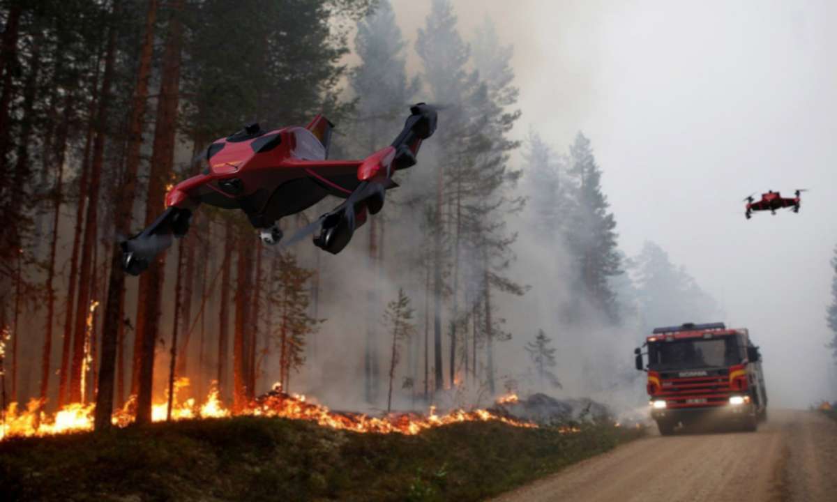 Secours : le quadricoptère Recruit vole à 225 km/h pour venir en aide aux secours lors de catastrophes !