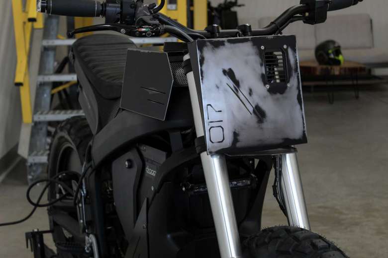 Moto électrique : customisée à partir d'une Zero DS, la E-Fighter est totalement méconnaissable !