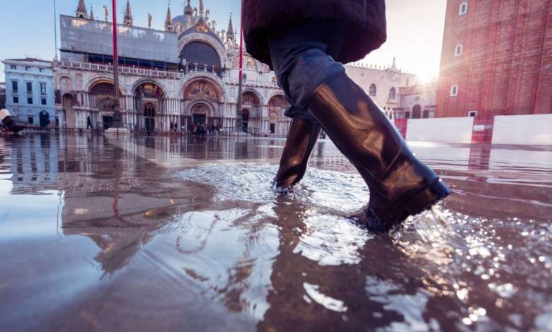 Inondations : Venise sauvée de la montée des eaux par des digues artificielles