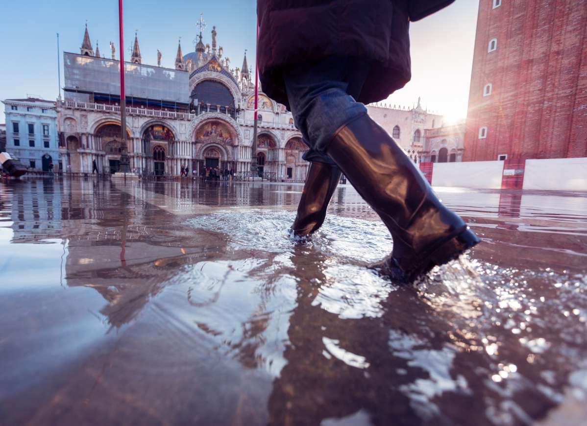 Inondations : Venise sauvée de la montée des eaux par des digues artificielles