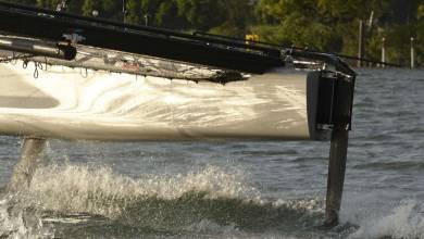 Alcidaé : ils inventent un foil en kit pour faire "voler" les bateaux traditionnels