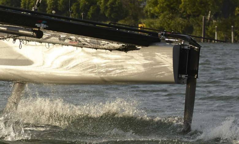 Alcidaé : ils inventent un foil en kit pour faire "voler" les bateaux traditionnels