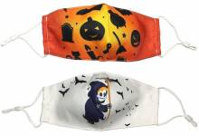 Masques Halloween : des masques de protection rigolos pour chasser les bonbons ?