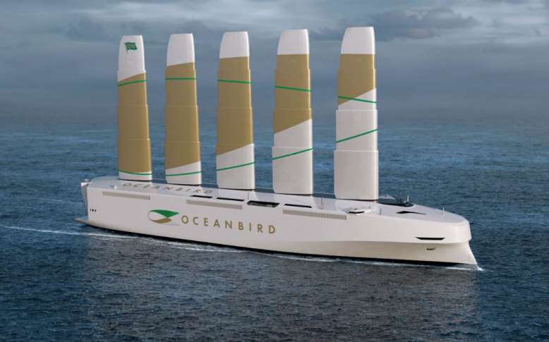 Oceanbird : le premier cargo fonctionnant à l'énergie éolienne prévu pour 2024
