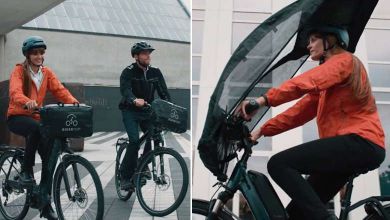 Crowdfunding : BikerTop, le premier "parapluie vélo" pour toujours rouler au sec !