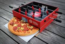 Insolite : Pizza Hut invente les boîtes à pizza / baby-foot !