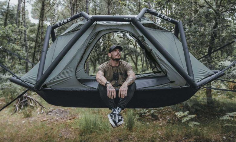 EXØD : ARK, une tente atypique spécialement conçu pour les roadtrips