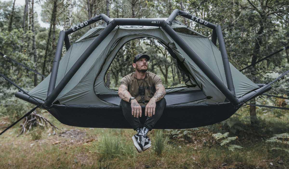 EXØD : ARK, une tente atypique spécialement conçu pour les roadtrips