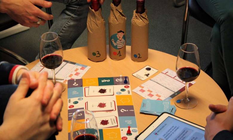 Découvrez Tonton Sommelier, le premier jeu de société qui allie questions et dégustation !