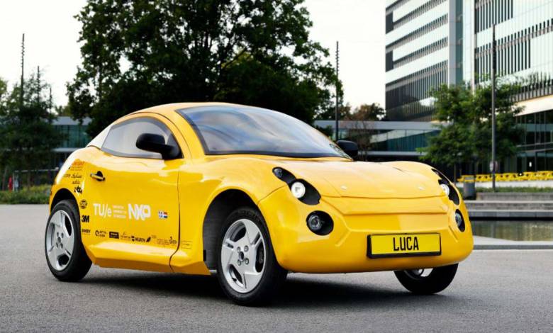 Cette petite voiture électrique a été conçue… à partir de déchets extraits de l’océan !