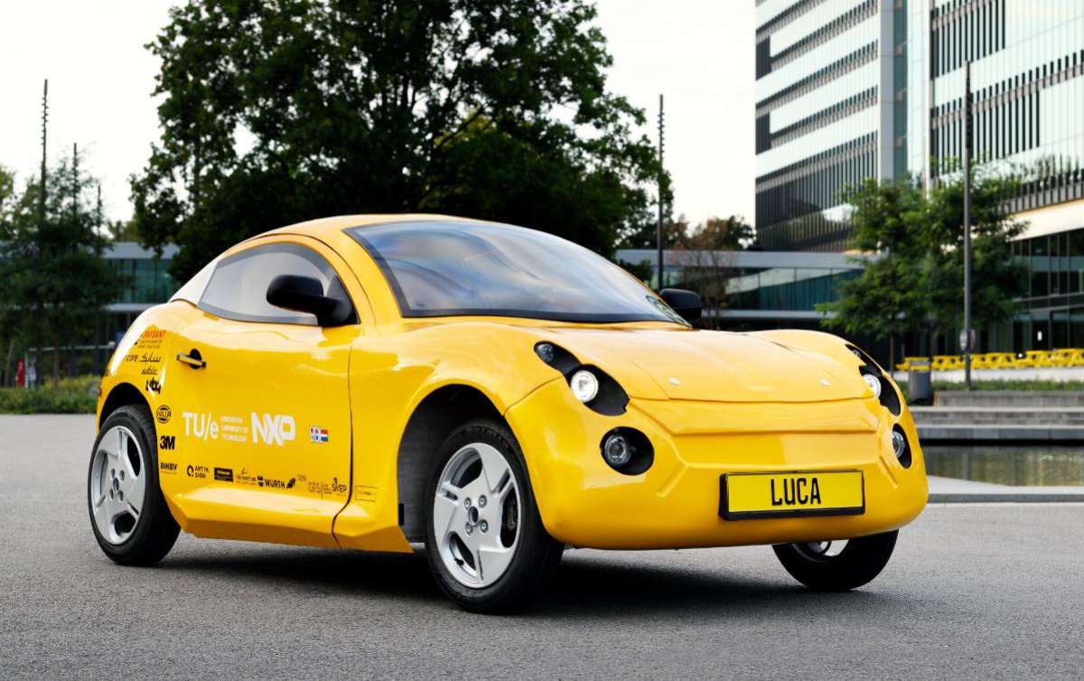 Cette petite voiture électrique a été conçue… à partir de déchets extraits de l’océan !