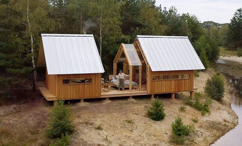 Cabin AnnA : cette incroyable Tiny House s'ouvre et se ferme en fonction de vos envies