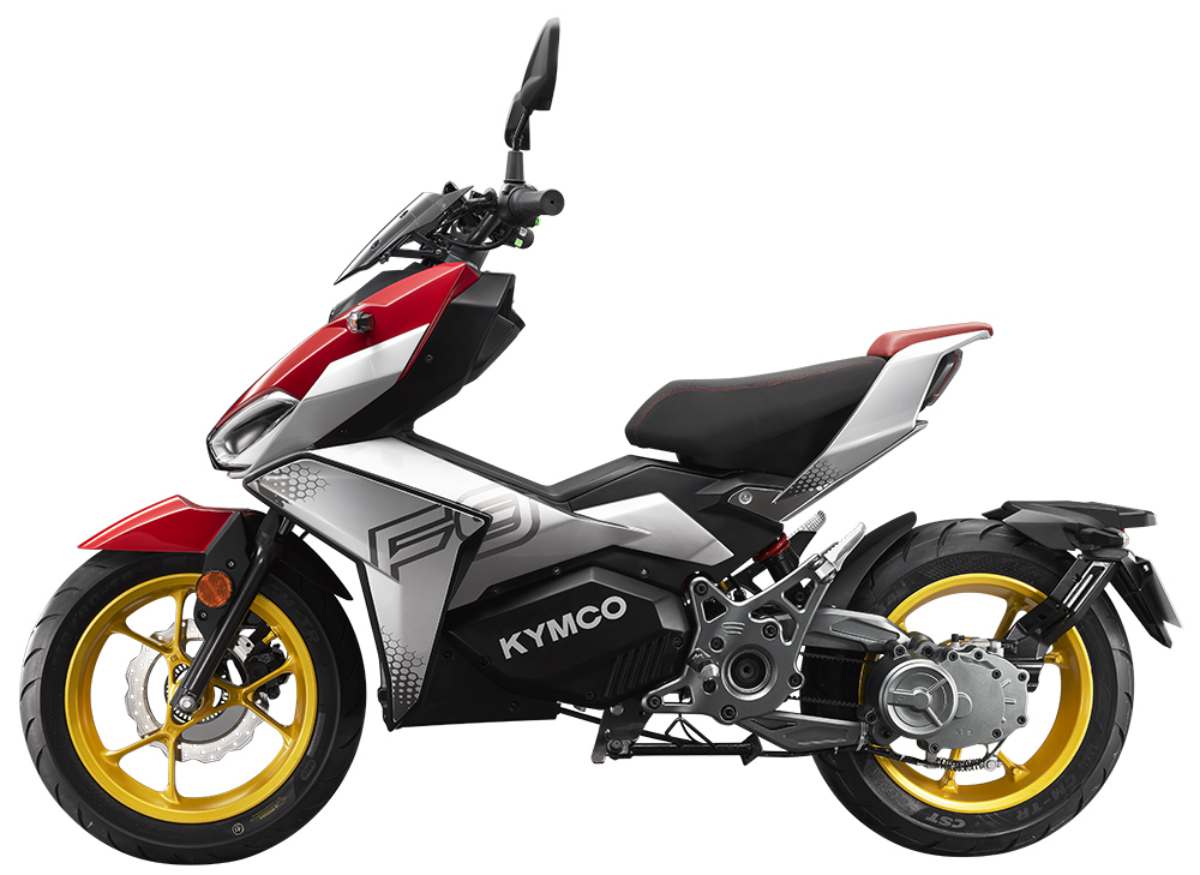 KYMCO (F9) dévoile un puissant scooter électrique au look très agressif !