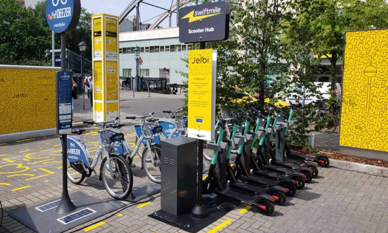 Vélo électrique en libre-service pour les collectivités avec bornes de  rechargement