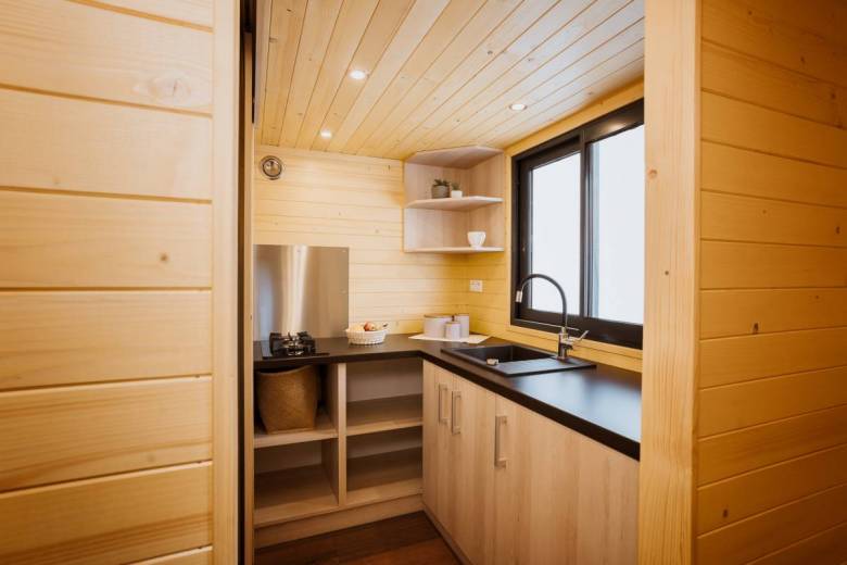 Une Tiny House Quadrapol.