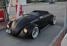 Cette Volkswagen Coccinelle transformée en roadster semble tout droit sortie d’un film de science-fiction