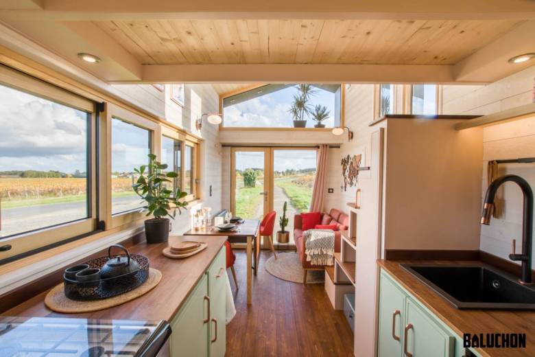 Ala Köl : focus sur la nouvelle Tiny House "bois et métal" de l’entreprise française Baluchon