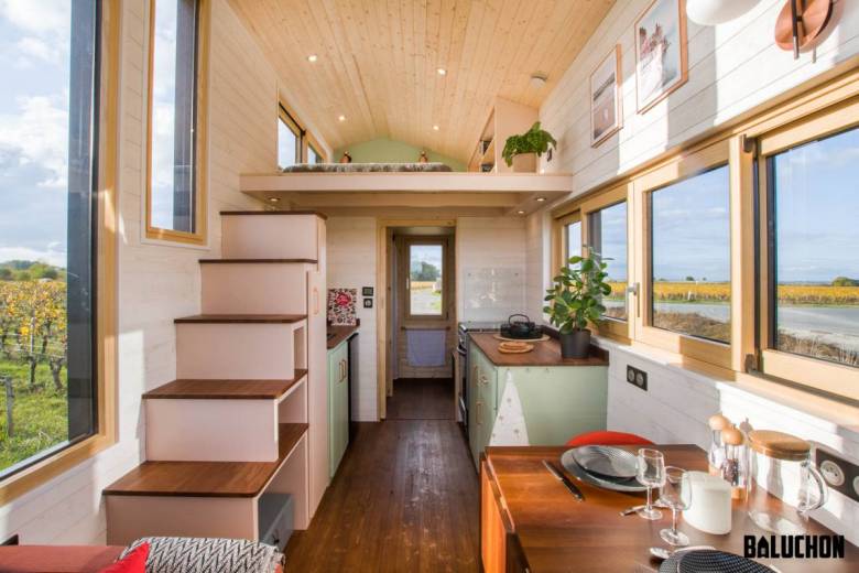 Ala Köl : focus sur la nouvelle Tiny House "bois et métal" de l’entreprise française Baluchon