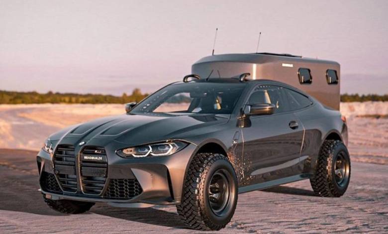 BradBuilds : un jeune artiste américain transforme une BMW M4 en camping-car !