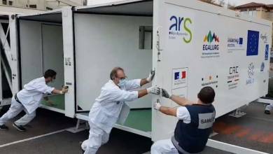 Bayonne : le premier hôpital mobile totalement autonome peut accueillir jusqu'à 18 patients en réanimation.