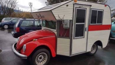 Super Bugger : une étonnante coccinelle convertie en camping-car