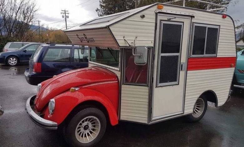Super Bugger : une étonnante coccinelle convertie en camping-car