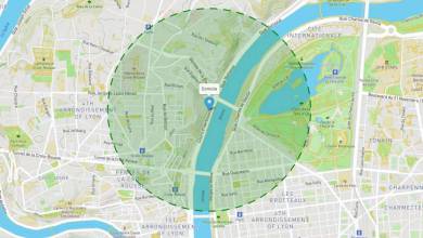 Comment connaître votre périmètre de 1 km autorisé pour l'heure quotidienne de sortie ?