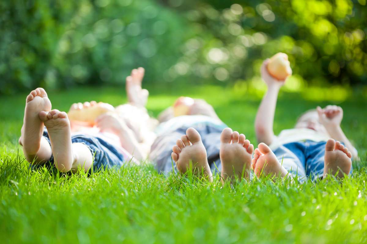 Les aires de jeux naturelles (avec des plantes et de la terre) renforceraient les défenses immunitaires des enfants