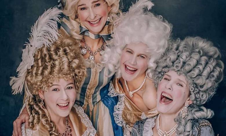 Des expériences immersives en ligne pour le confinement avec les Ladies of Versailles !