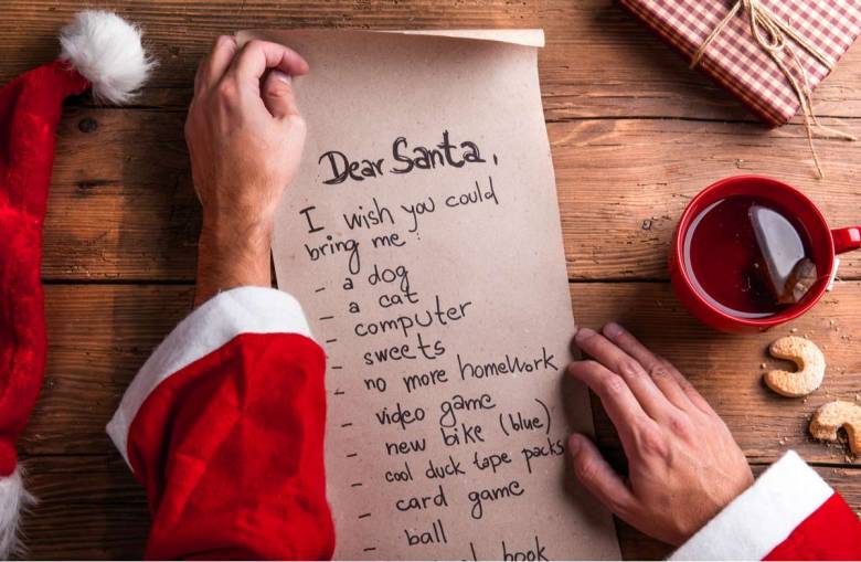 Comment écrire une lettre au Père Noël ?