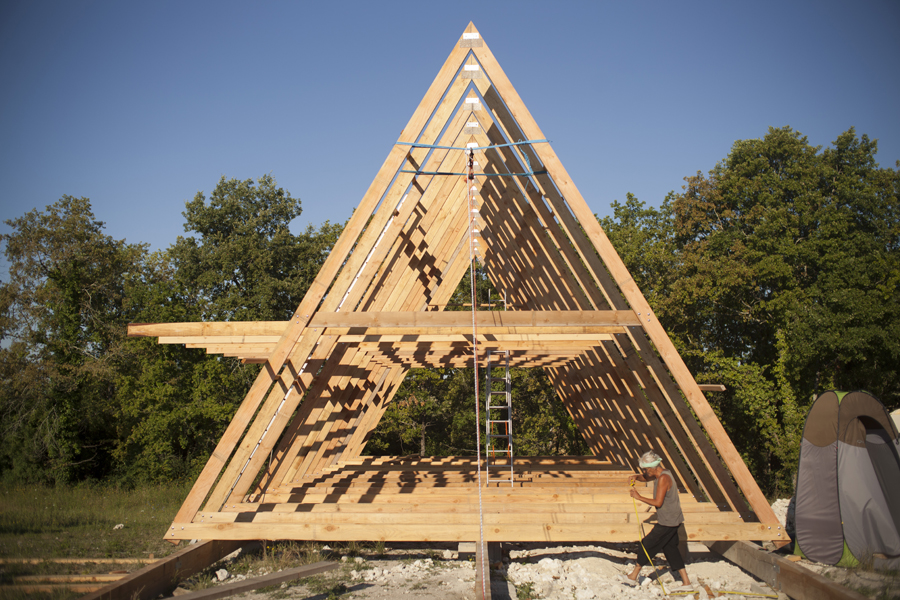  Maison  en A avec seulement 35 000 euros cette architecte 