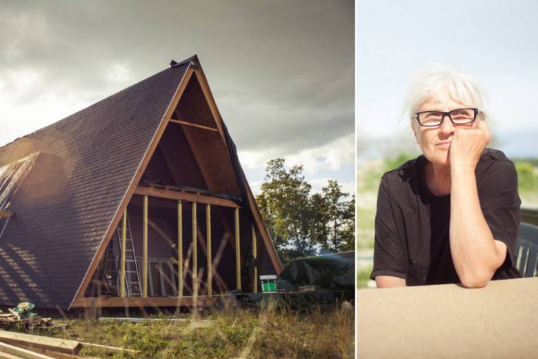 Self-build: 65-year-old architect builds charming 