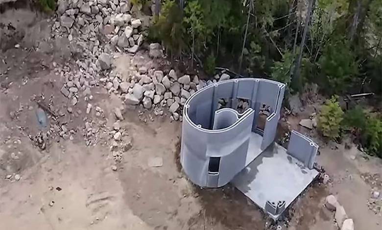 Cette petite maison imprimée en 3D s’inspire de la suite de Fibonacci
