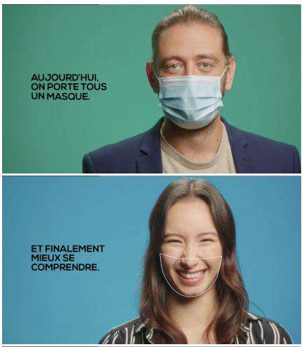 Masque inclusif : La Fondation Pour l'Audition lance une campagne pour le port du masque transparent !