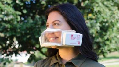 Covid-19 : en plus d’être transparent, ce masque inclusif est imprimé en 3D