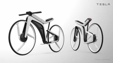 Model B : un designer imagine un vélo électrique signé Tesla