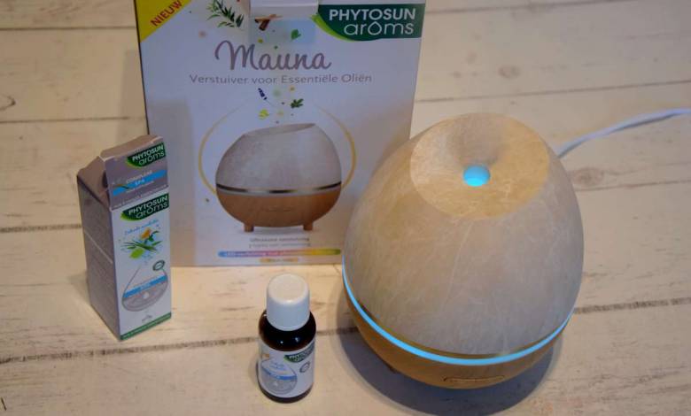 Nous avons testé le diffuseur ultrasonique MAUNA de Phytosun Arôms !