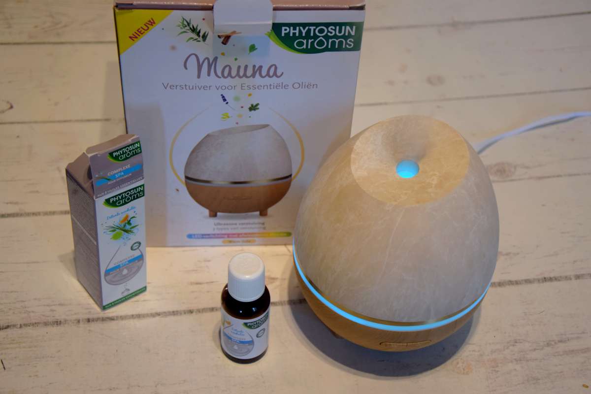 Nous avons testé le diffuseur ultrasonique MAUNA de Phytosun Arôms !