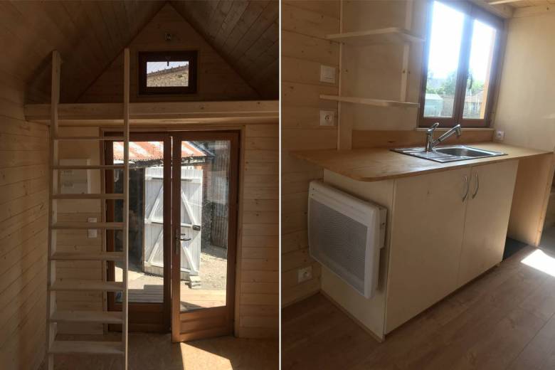 Tiny House : Un menuisier normand dévoile sa première mini maison, elle coûte 49000€ et elle est magnifique !