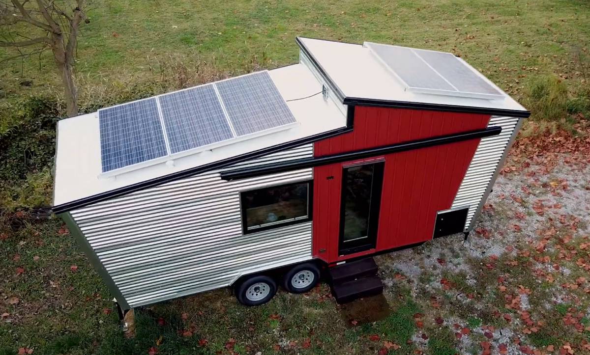 Tiny House : le fabricant d'électroménager solaire lance sa maison sur roues autonome et hors réseau