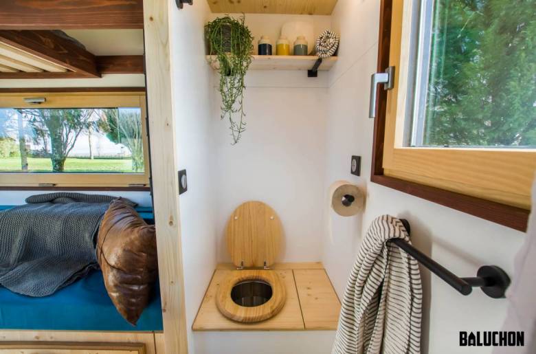 Tiny House Nano : cette petite et mignonne maison sur roues de Baluchon a tout d'une grande !