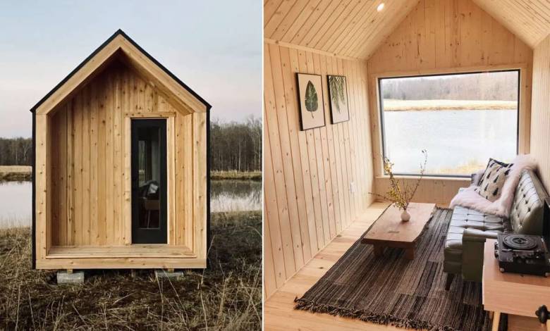 Tiny-House : une entreprise propose des mini-maisons "de style nordique" à moins de 8.000 euros !