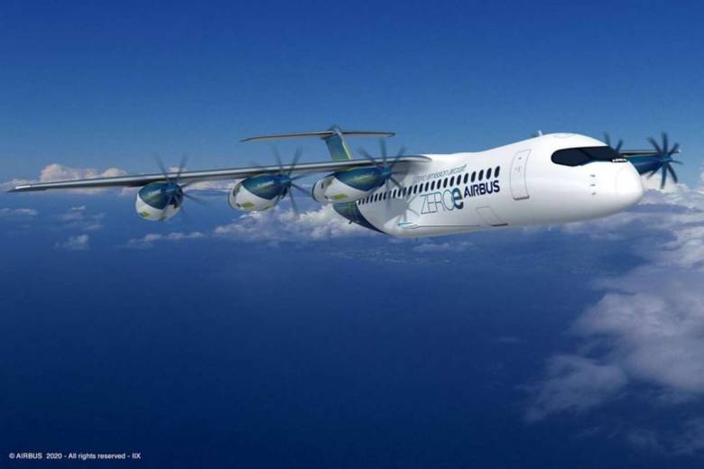 Innovation : Airbus dévoile plusieurs concepts d’avion fonctionnant à l’hydrogène